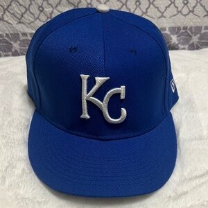 Blue KC Cap with White Logo
